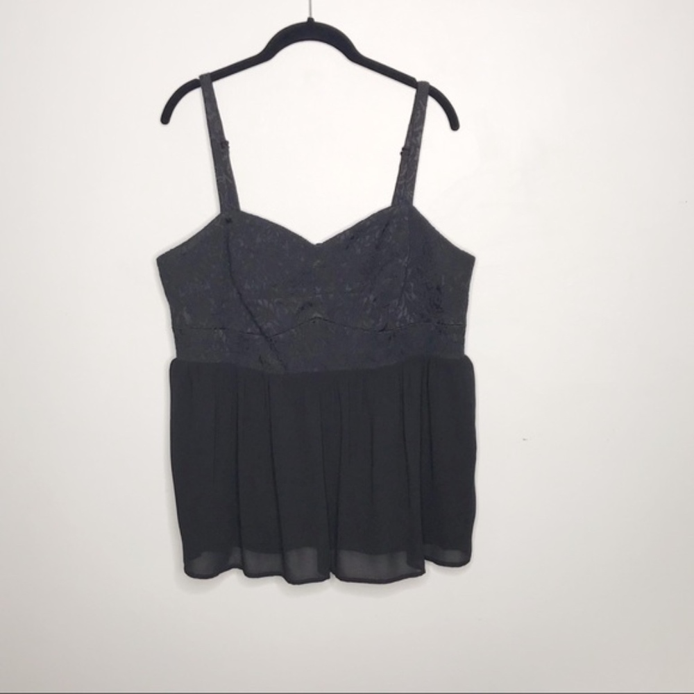 Torrid Size 2 Babydoll Club Top Flowy Empire Waist